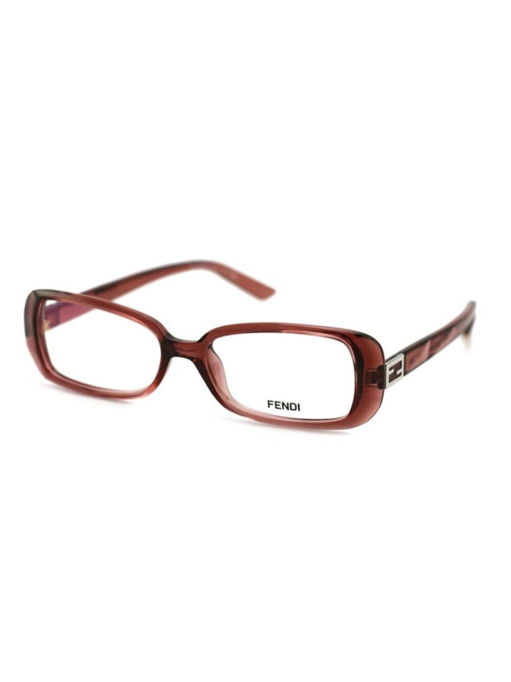 Fendi Optical Womens FF 898 688 Old Rose Crystal Eyeglasses Frames-Rxable